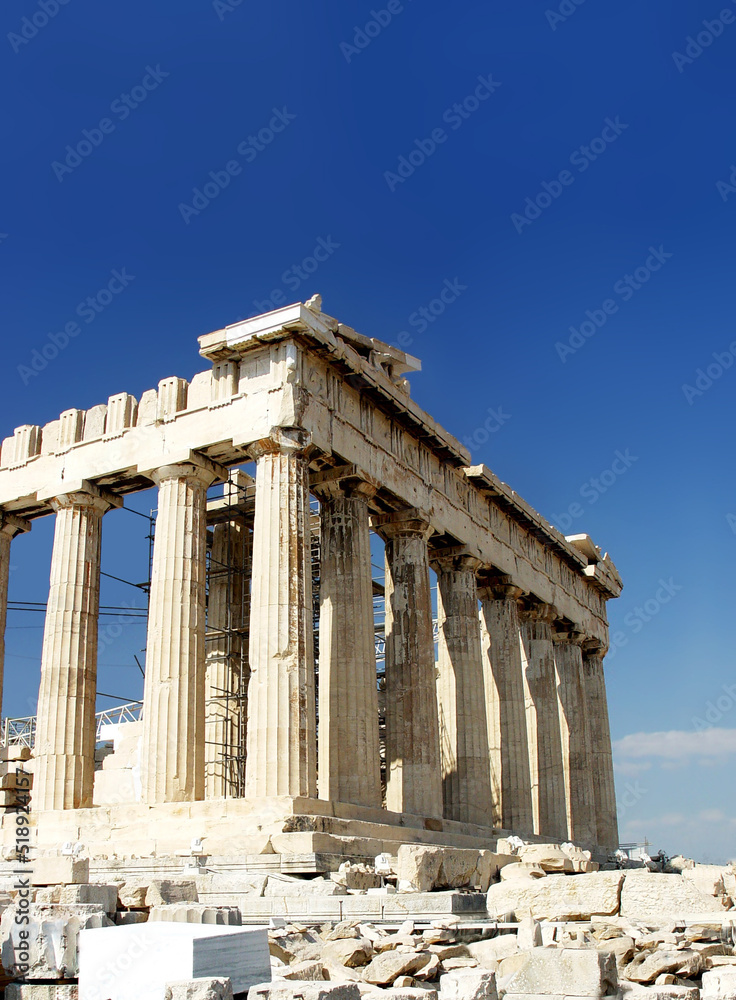 Parthenon temple, Athens, Greece