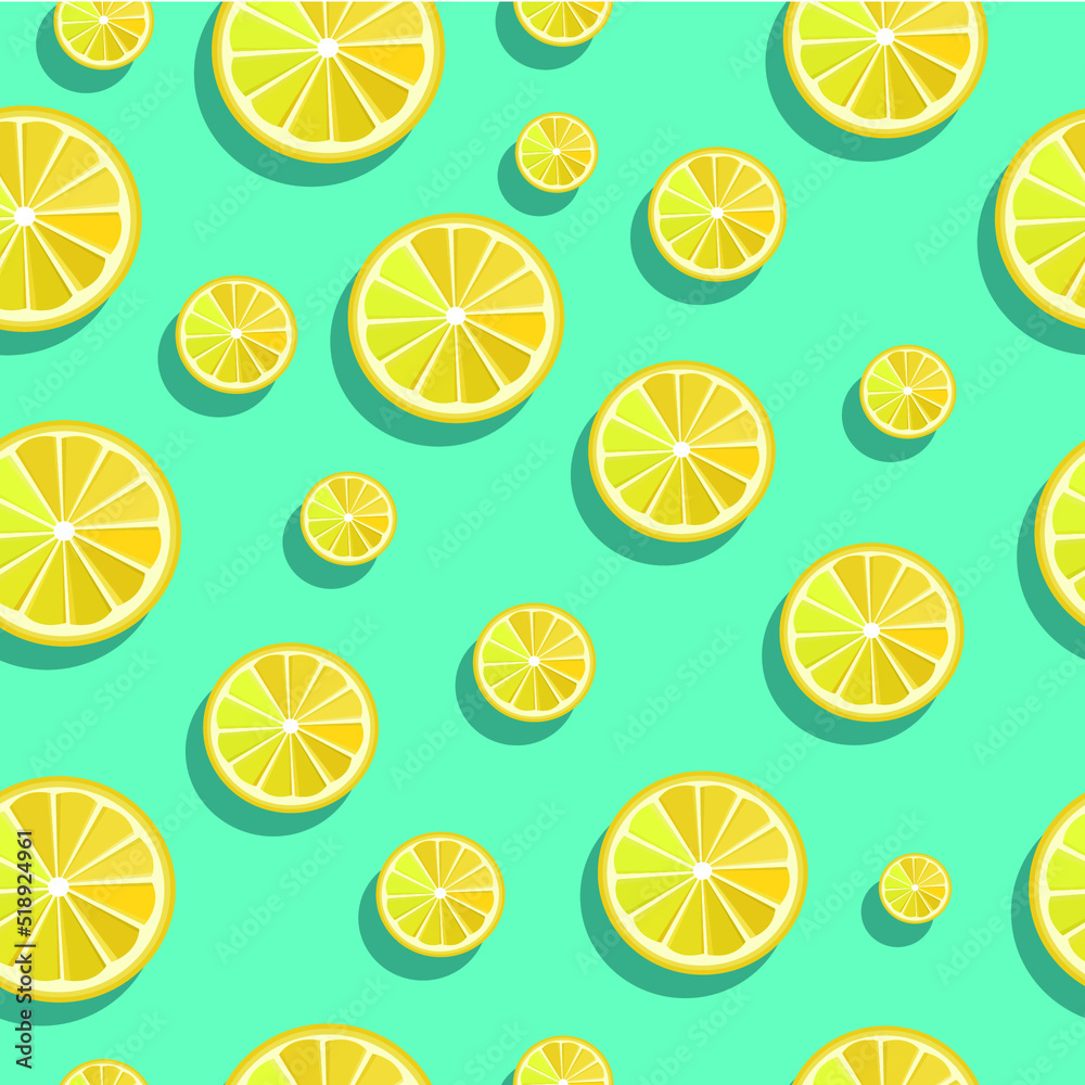 fruit, citrus, lemon, orange, food, lime, pattern,