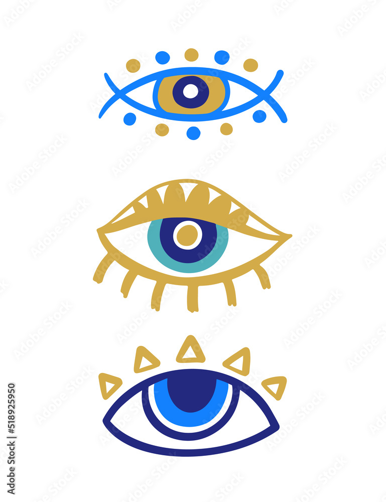 Evil eye ethnic wall art template Evil eye ethnic wall art template