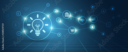 icona, idea, lampadina,  energia
