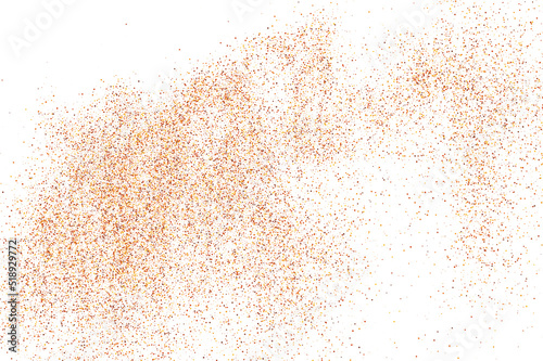 Abstract Sand Explosion Isolated On White Background. Design Element. Digitally Generated Image. Vector Illustration, Eps 10.
