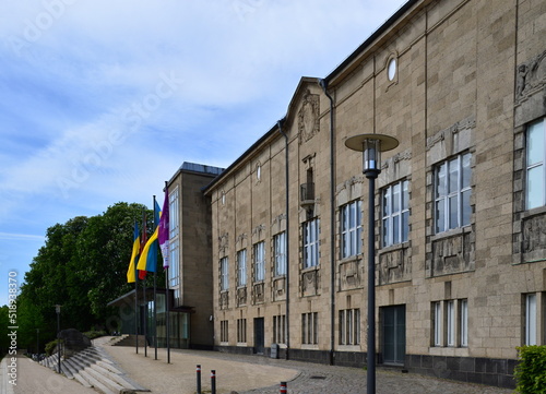 Historical Building Kunsthalle in Kiel, the Capital City of Schleswig - Holstein photo