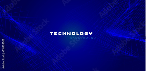 Abstract wave with moving dots. Flow of particles. cyber technology illustration.