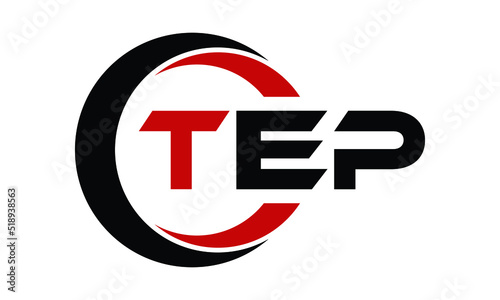 TEP three letter swoosh logo design vector template | monogram logo | abstract logo | wordmark logo | letter mark logo | business logo | brand logo | flat logo | minimalist logo | text | word | symbol