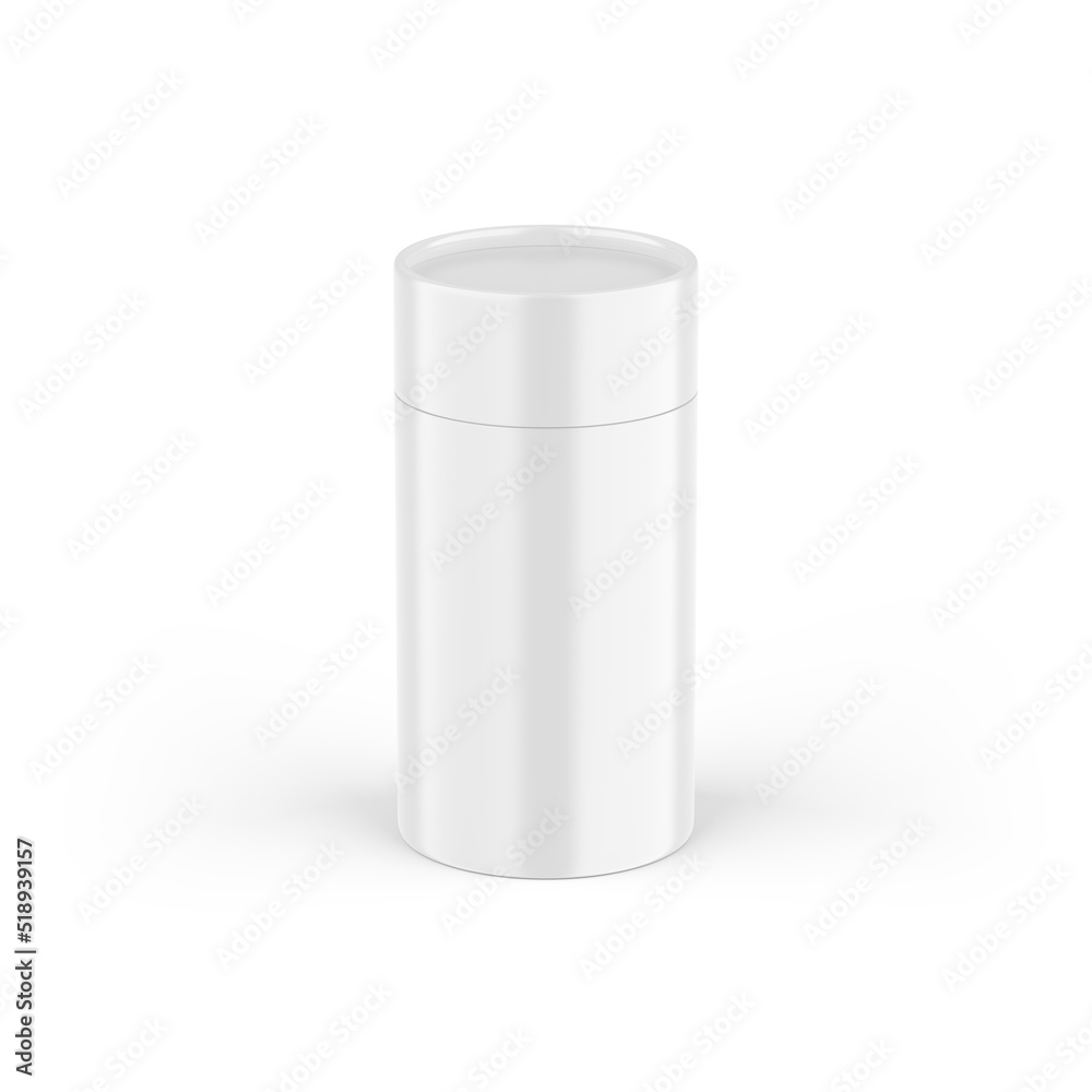 Closed Tube White Blank Glossy Paper 80x160 Closed Tube White Blank Glossy Paper 80x160