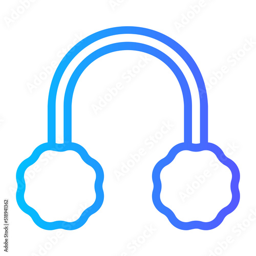 earmuff gradient icon