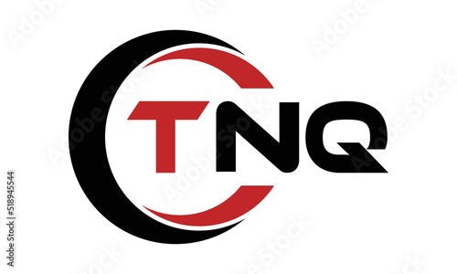 TNQ three letter swoosh logo design vector template | monogram logo | abstract logo | wordmark logo | letter mark logo | business logo | brand logo | flat logo | minimalist logo | text | word | symbol photo