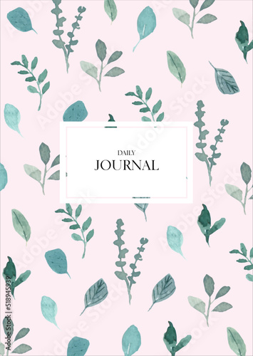 to do list, memo, planner with pastel floral watercolor