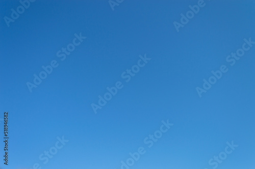 Natural blue sky without clouds