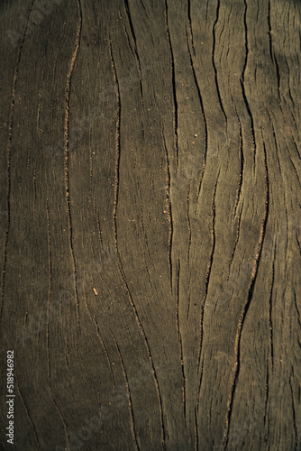 Obraz na płótnie Dark wooden natural background, brown planks texture. w salonie