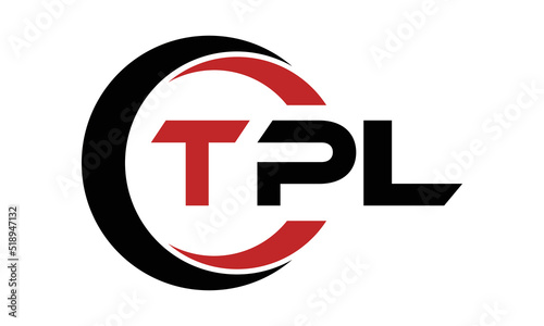TPL three letter swoosh logo design vector template | monogram logo | abstract logo | wordmark logo | letter mark logo | business logo | brand logo | flat logo | minimalist logo | text | word | symbol photo