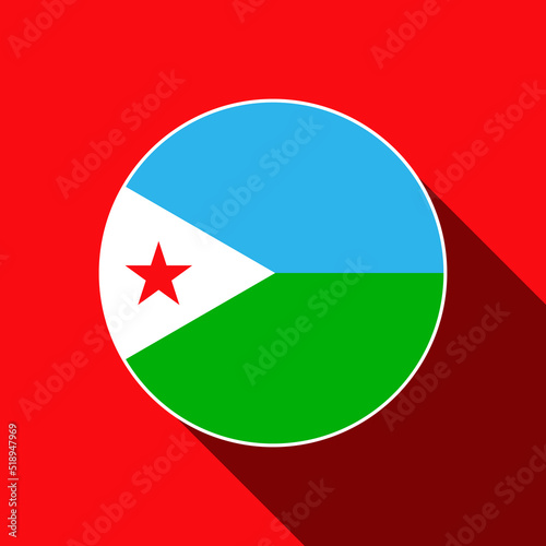 Free Download Country Djibouti. Djibouti flag. Vector illustration. - GFXLoad