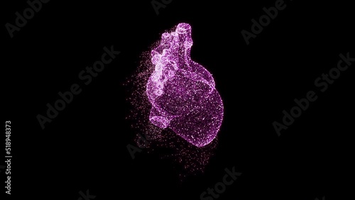 Animated Heart Beating.