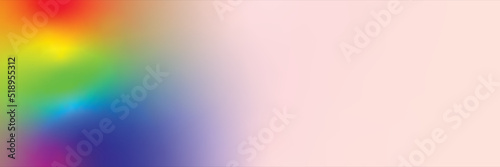 Pride month. Abstract spectrum background. Rainbow color background with copy space. LGBTQ pride concept.