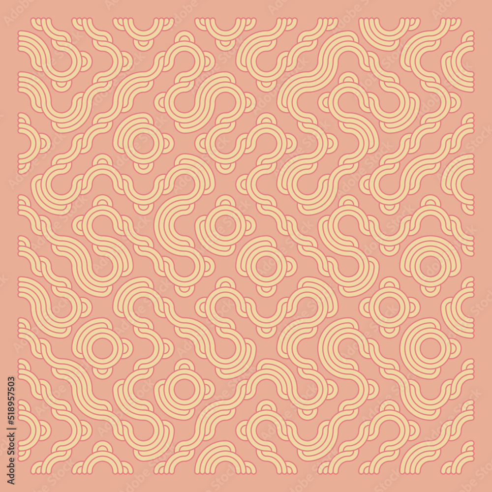 Color truchet tiling connections illustration Color truchet tiling connections illustration