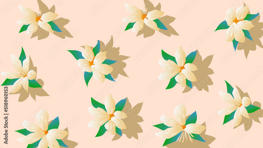 Beautiful and cute flowers background Beautiful and cute flowers background