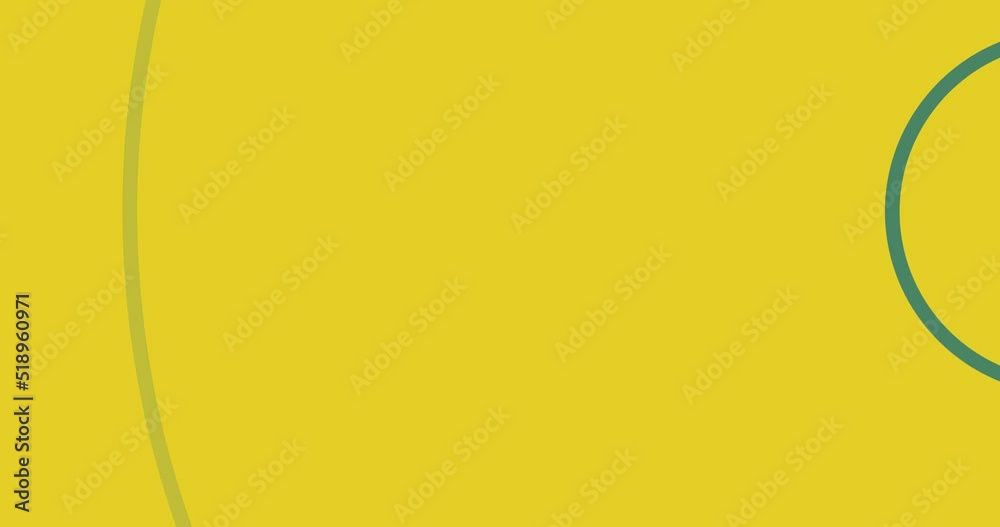 circle line transition animation moving bigger towards the side of the screen