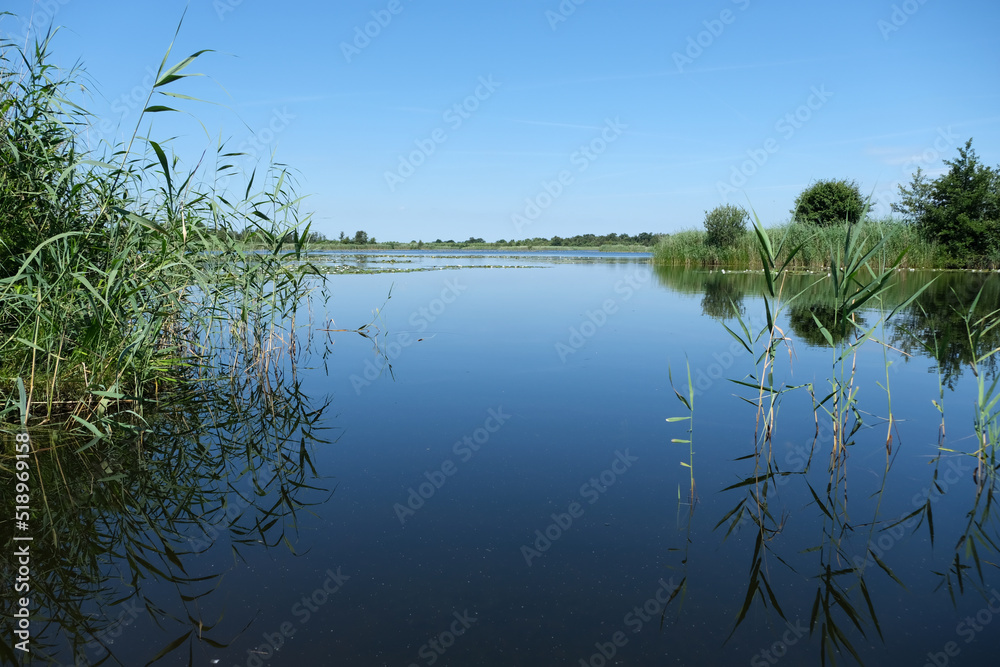 Lake of Ankeveen in the Netherlands