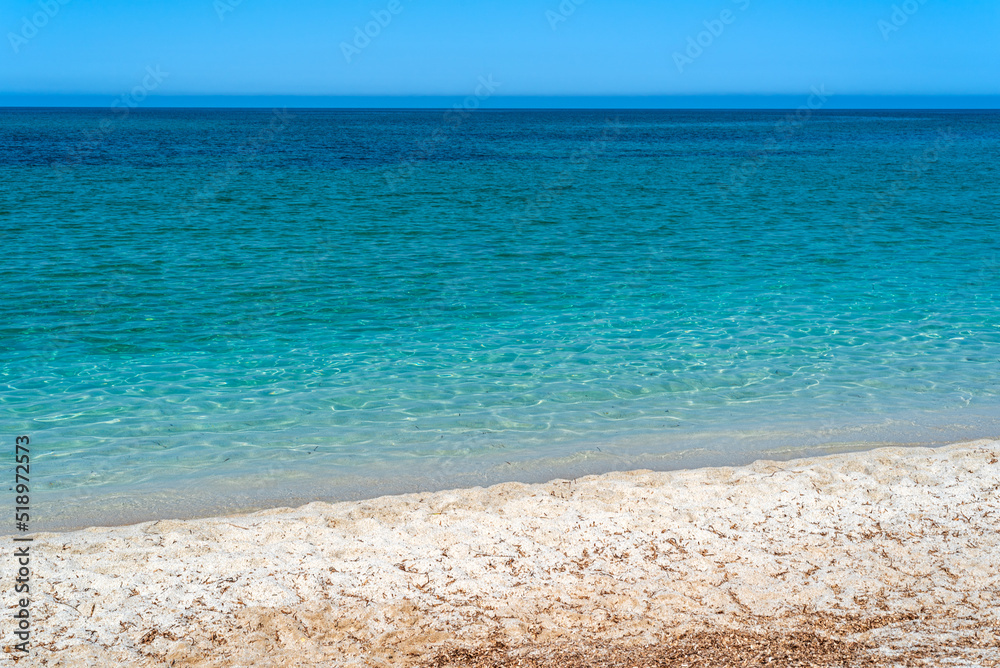 Sardegna, lo splendido mare di Maimoni, vicino a Cabras, Italia, Europa 