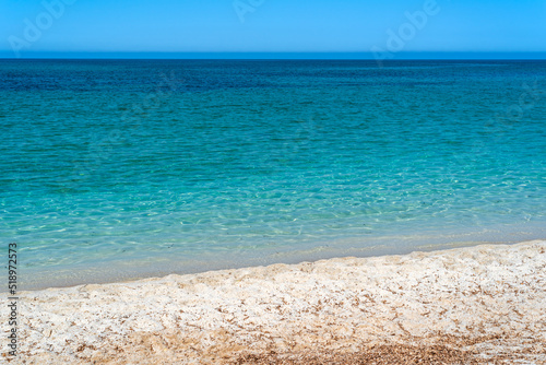Sardegna, lo splendido mare di Maimoni, vicino a Cabras, Italia, Europa 