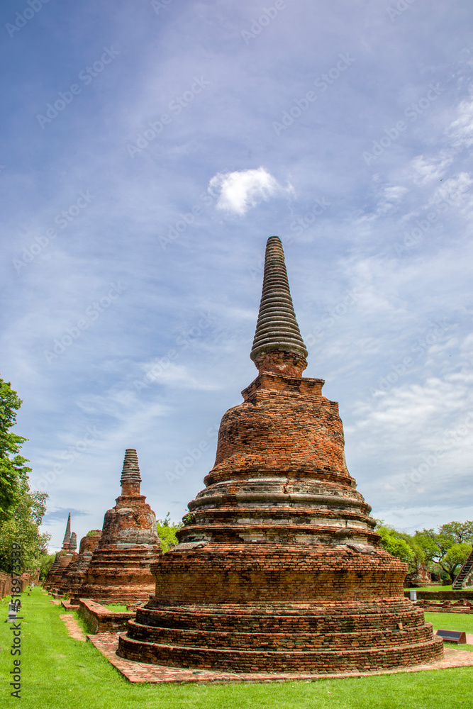 The Prang in Wat Phra Si Sanphet, which means 