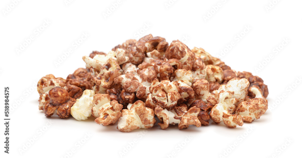 Heap of popcorn isolated. Heap of popcorn isolated.
