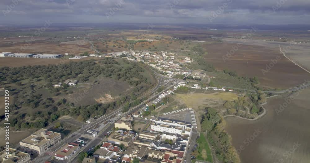 4K Aerial Views - San José y Paterna - Aerial landscape - Cadiz, Spain 4K Aerial Views - San José y Paterna - Aerial landscape - Cadiz, Spain