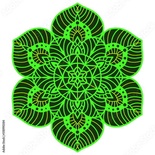 3d Flower Mandala pattern. Lace 3D mandala. Multilayer SVG laser Cut File
