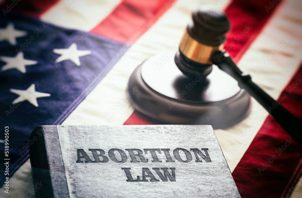 Ταπετσαρία Abortion law in USA concept