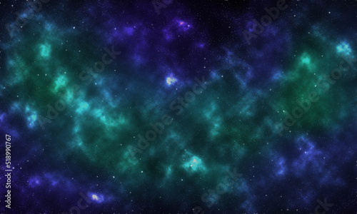 Fototapeta Naklejka Na Ścianę i Meble -  Cosmic background nebula with stars in deep space
