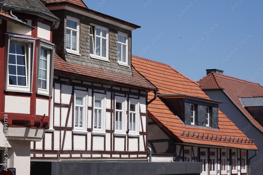 Fachwerkhaeuser in Korbach Fachwerkhaeuser in Korbach