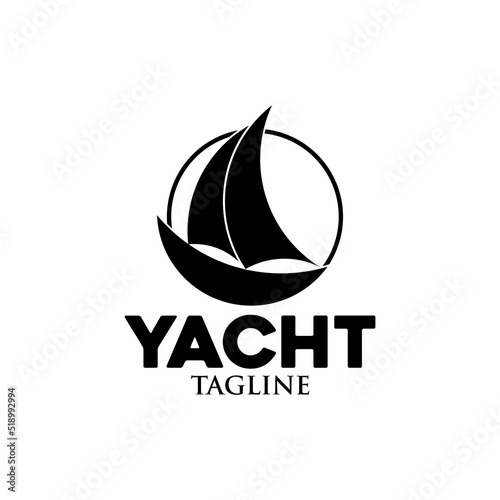 yacht vector best design logo