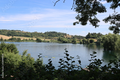 Schalkenmehren am gleichnamigen Maarsee photo