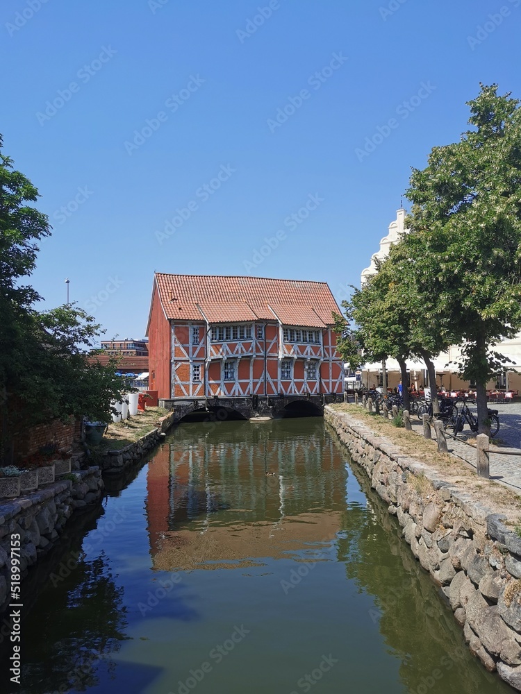 Das historische Gewölbe am Mühlenbach in Wismar Das historische Gewölbe am Mühlenbach in Wismar