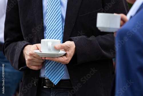 Kaffeepause bei Business Meeting photo