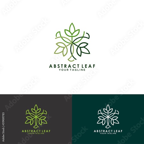 Nature leaf logo design-human leaf logo logo design-healthy leaf logo design