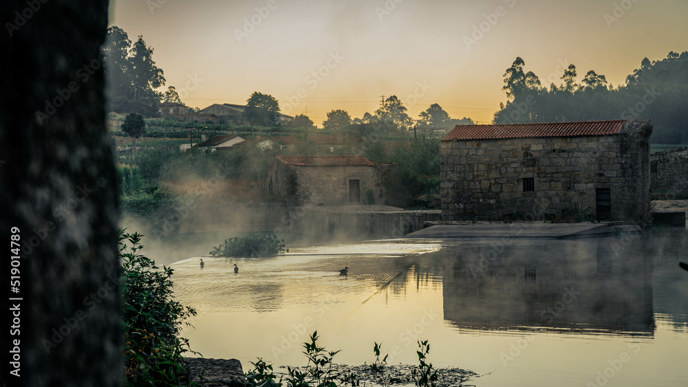 Naklejka premium River mill