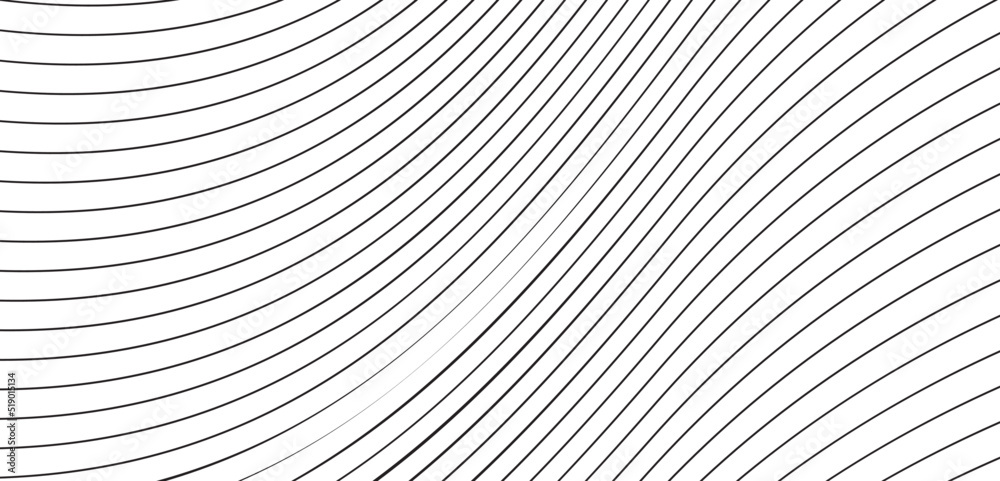 minimal lines abstract futuristic tech background. Abstract wave element for design. Digital frequency track equalizer. Stylized line art background