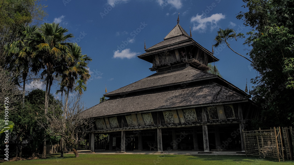 The historical city of Chiang Rai in Thailand The historical city of Chiang Rai in Thailand