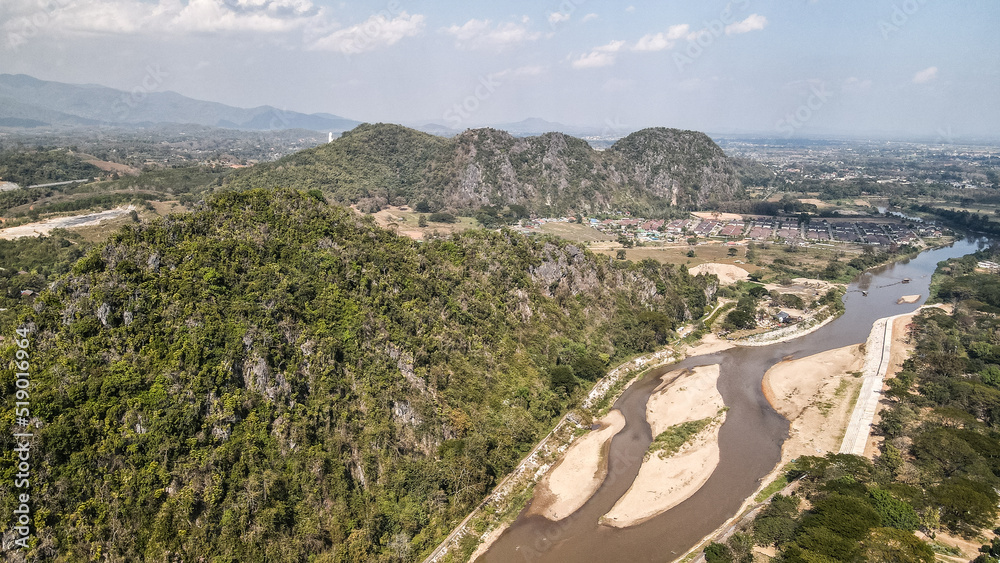 The historical city of Chiang Rai in Thailand The historical city of Chiang Rai in Thailand