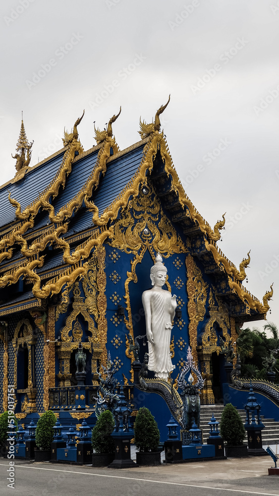 The historical city of Chiang Rai in Thailand