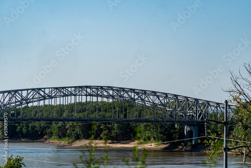 Jefferson City Bridge over the Missouri River in Jefferson City, MO