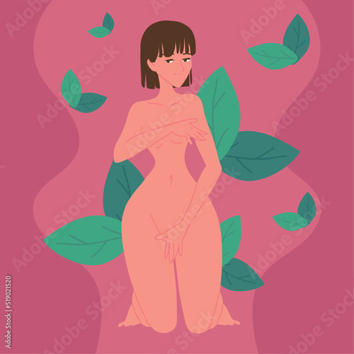 slim woman body positive