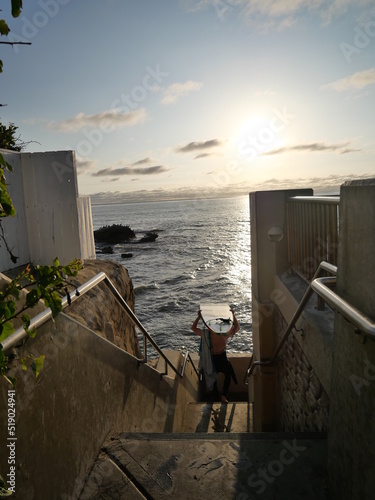 La Jolla Sunset Surf Session