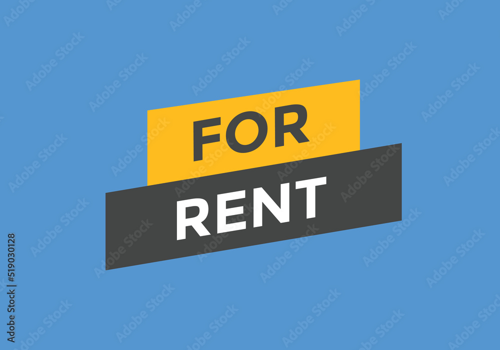 For rent text web template. Vector Illustration.
For rent text web template. Vector Illustration.