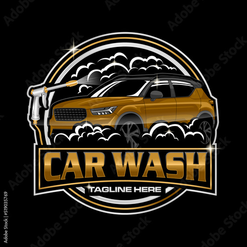 Car wash logo