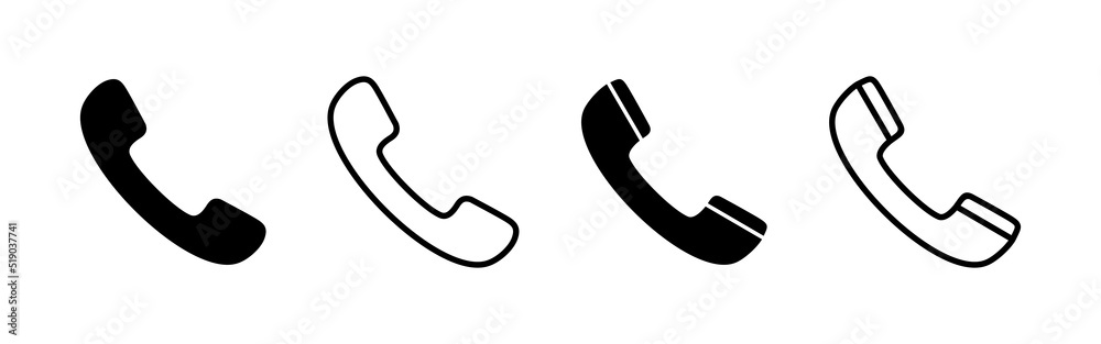 Call icon vector. telephone sign and symbol. phone icon. contact us Call icon vector. telephone sign and symbol. phone icon. contact us