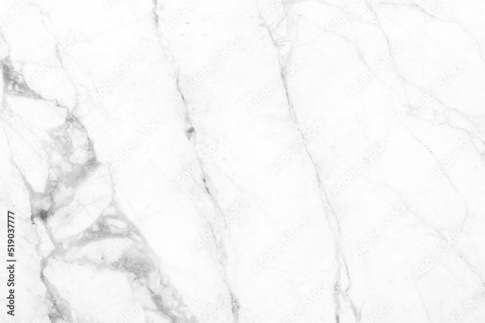 Obraz premium White marble texture pattern with high resolution.