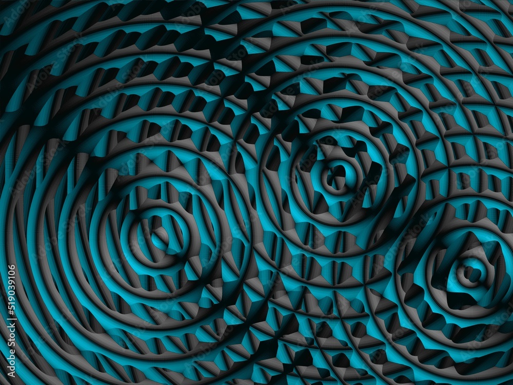 Drops, abstract blue background with circles Drops, abstract blue background with circles
