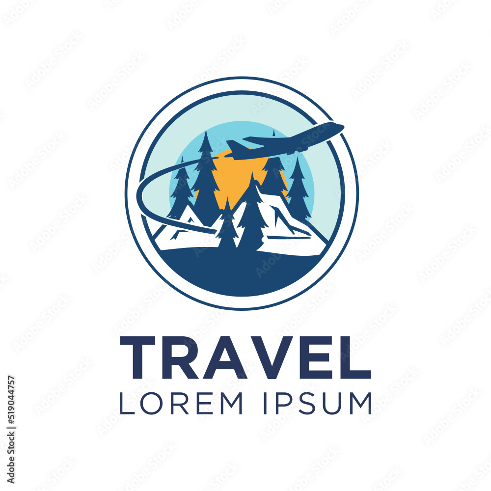 Modern and professional travel logo Modern and professional travel logo
